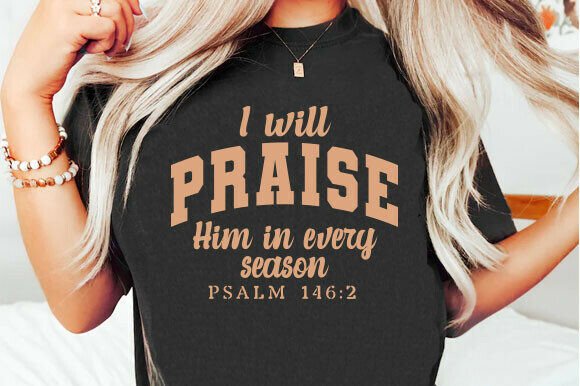 Christian Fall Sweatshirt SVG: Religious Graphics for T-Shirt Designs