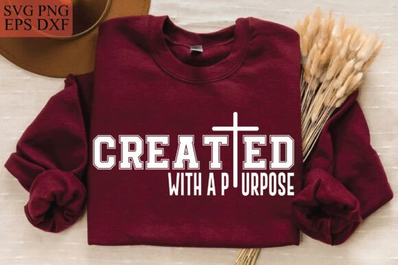 Created with a Purpose SVG Christian