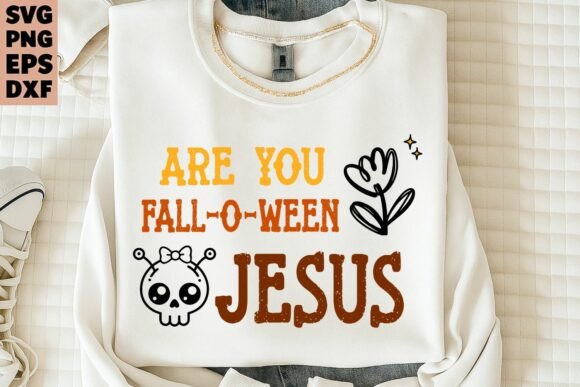 Funny Christian Halloween SVG PNG Skull Graphics for T-Shirt Designs