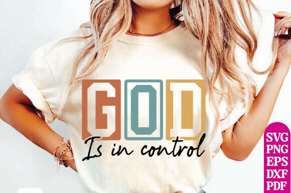 GOD is in Control Graphics: T-Shirt Designs for Local Branding