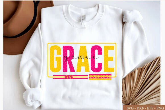 Grace 2 Cor 12 9 PNG, Christian SVG Graphics for T-Shirt Designs