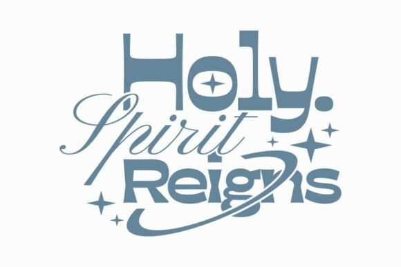 Holy Spirit Reigns Christian T-Shirt Graphics & T-Shirt Designs
