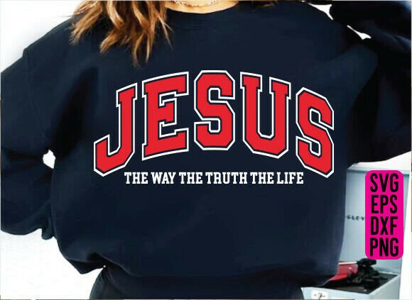Jesus PNG: The Way the Truth the Life Graphics