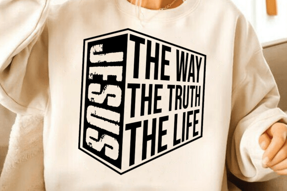 Jesus SVG, Bible Verse SVG & Christian Graphics for T-Shirt Designs