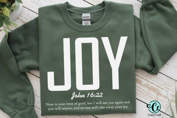 Joy SVG PNG: Christian Graphics & T-Shirt Designs