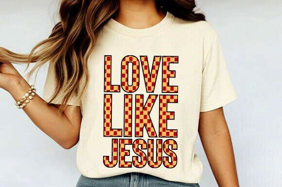 Love Like Jesus Graphics: T-Shirt Designs for Faith-Based Brands