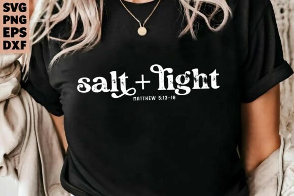 Minimal Christian Quote Graphics for T-Shirt Designs